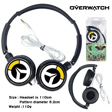  Overwatch game headphone 