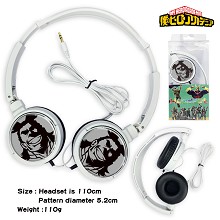 My Hero Academia anime headphone