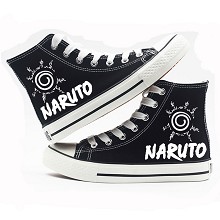 Naruto anime canvas shoes student plimsolls a pair