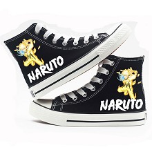 Naruto anime canvas shoes student plimsolls a pair