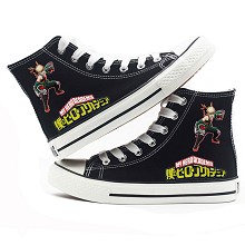 My Hero Academia anime canvas shoes student plimso...