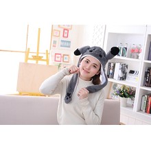 Cute Pokemon pikachu Plush Hat Ear Shape Can Move ...