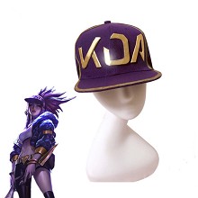 League of Legends KDA cosplay cap hat