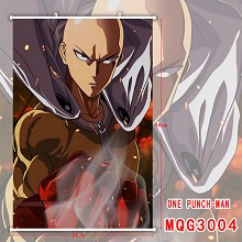 One Punch Man anime wall scroll