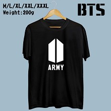  BTS ARMY star cotton t-shirt 