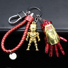  The Avengers Iron Man key chains a set 