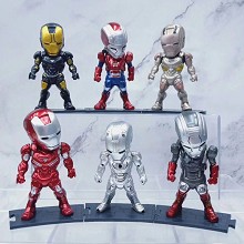 Iron Man movie figures set(6pcs a set)