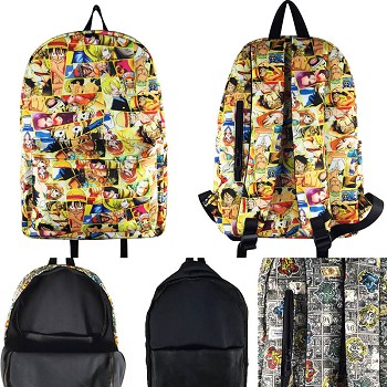  One Piece anime backpack bag 