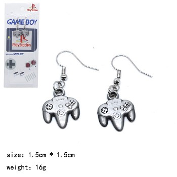 Nintendo game earrings a pair