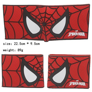 Spider Man movie silicone wallet