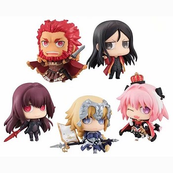 Fate Grand Order figures set(5pcs a set)