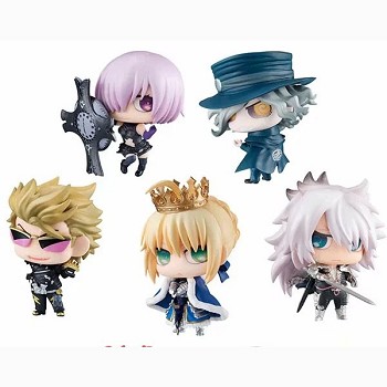 Fate Grand Order figures set(5pcs a set)