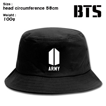 BTS star bucket hat cap