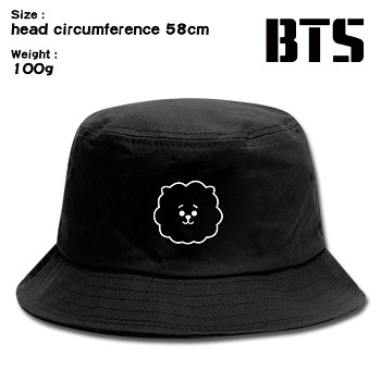 BTS star bucket hat cap