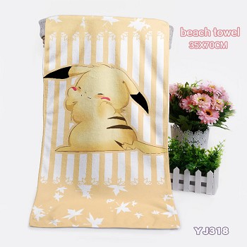  Pokemon anime beach towel bath towel 