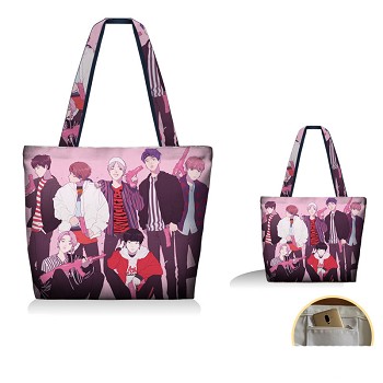 BTS star shopping bag