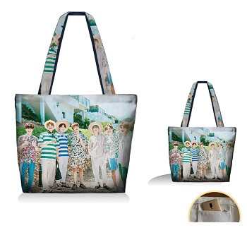 BTS star shopping bag