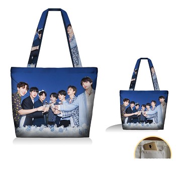 BTS star shopping bag