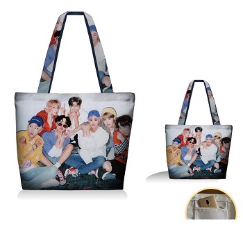 BTS star shopping bag