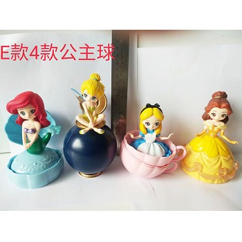 Disney Princess figures set(4pcs a set)