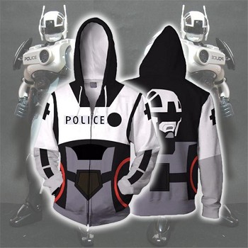 Cybercop 3D printing hoodie sweater cloth