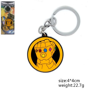 The Avengers Thanos movie key chain