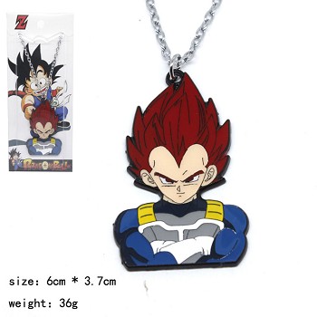 Dragon Ball Vegeta anime necklace