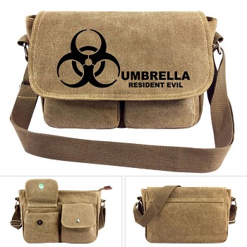 Resident Evil canvas satchel shoulder bag