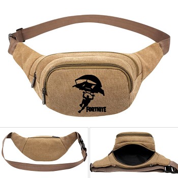 Fortnite game canvas pocket waist pack bag