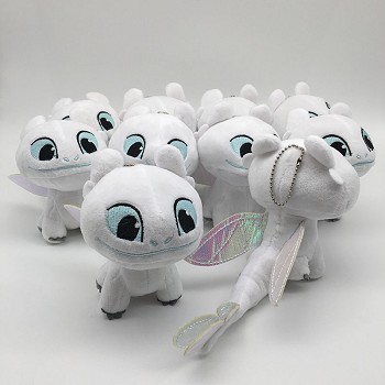 5inches How to Train Your Dragon plush dolls set(10pcs a set)