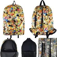 One Piece anime backpack bag