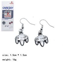 Nintendo game earrings a pair