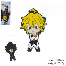 Kingdom Hearts anime brooch pin