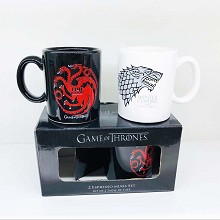  Game of Thrones movie Ceramic cups mugs a pair 