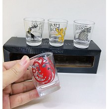  Game of Thrones movie wine glasses cups mugs set(4pcs a set) 