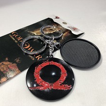 God of War game key chain