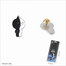 BTS star brooch pin