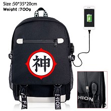 Dragon Ball anime USB charging laptop backpack school bag