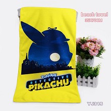 Pokemon anime beach towel bath towel