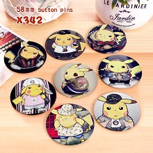 Pokemon anime brooches pins set(8pcs a set)