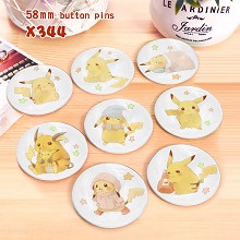 Pokemon anime brooches pins set(8pcs a set)