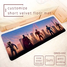 The Avengers 4 movie short velvet floor mat