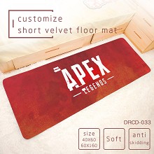 Apex legends game short velvet floor mat