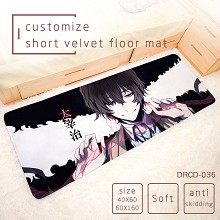  Stray Dogs anime short velvet floor mat 