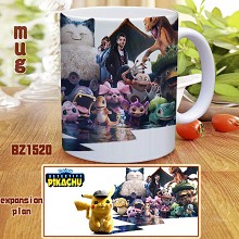 Pokemon Detective Pikachu movie cup mug