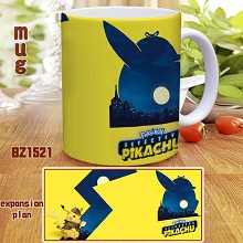 Pokemon Detective Pikachu movie cup mug