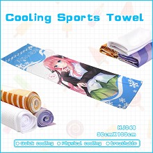 Gotoubun no hanayome anime cooling sports towel