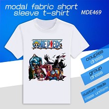 One Piece anime model short sleeve t-shirt