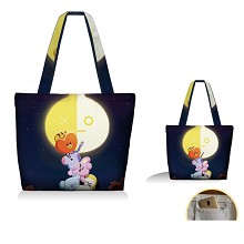 BTS star shopping bag