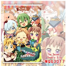 The Seven Deadly Sins anime wall scroll